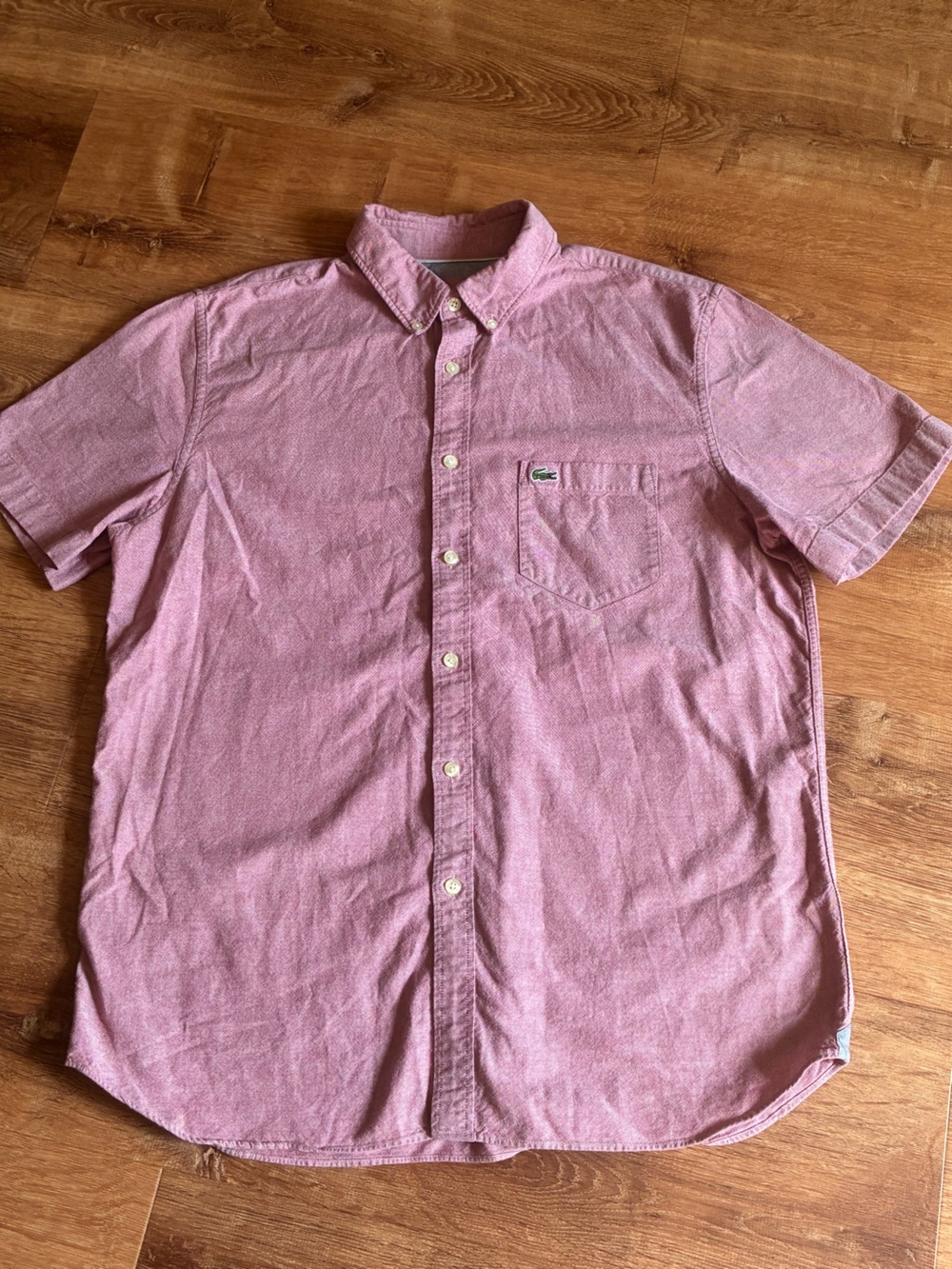 Lacoste Men’s Button Down shirt size Large
